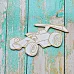 Украшение из чипборда "Гоночная машинка" (ScrapКрым)