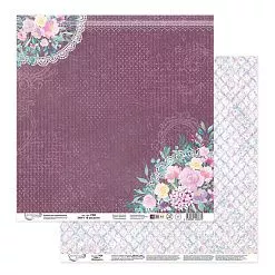 Бумага "В расцвете. Лиловый" (Mr.Painter)