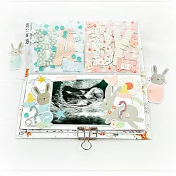 Набор бумаги 15х15 см "Lullaby", 36 листов (Pebbles)