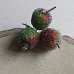Букет "Яблоки засахаренные. Красно-зеленые", 2,6х1,8 см, 3 шт Букет "Яблоки засахаренные. Красно-зеленые", 2,6х1,8 см, 3 шт
