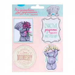 Набор деревянных украшений "Me To You. Незабываемый момент" (АртУзор)