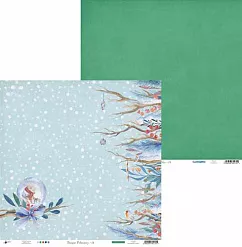 Бумага "North Pole - 01" (Piatek13)