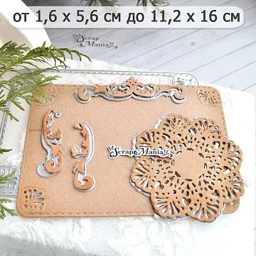 Нож "Подложка для фото 10х15 см. Русская сказка", 11,2х16 см (ScrapMania)