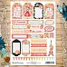 Скрап-карта А4 "Каникулы в Париже. Ярлыки и теги" (ScrapMania)