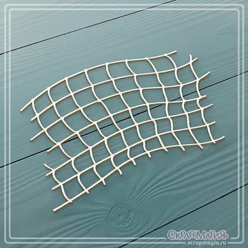 Чипборд "Сеть", 5,6х9,5 см (СкрапМагия)