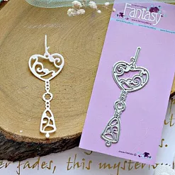 Нож для вырубки "С сердцем" (Fantasy)