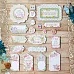Набор цветного чипборда "Варенье из одуванчиков" (ScrapMania)