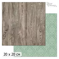 20х20 Бумага "Фономикс. Танцы ветра. Дизайн 2" (ScrapMania)