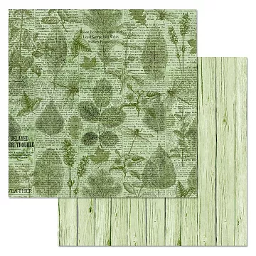 Бумага "Заповедник. Отражение Земли" (ScrapMania)