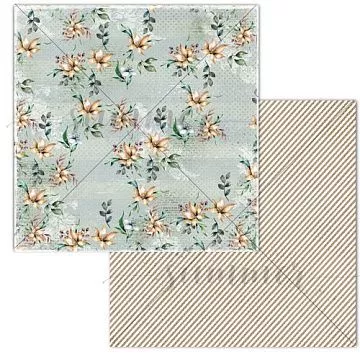 Бумага 30х30 см "Там, где живут драконы. Давным-давно" (Summer Studio)