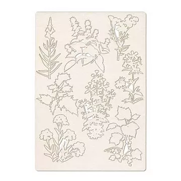 Набор украшений из чипборда "Растения" (Mr.Painter)