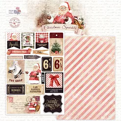 Бумага А5 "Christmas Sparkle. Карточки" (DreamLight Studio)