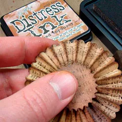 Штемпельная подушечка мини Distress Ink "Brushed Corduroy" (Ranger)