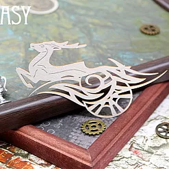 Украшение из чипборда "Газель гранта 1975" (Fantasy)