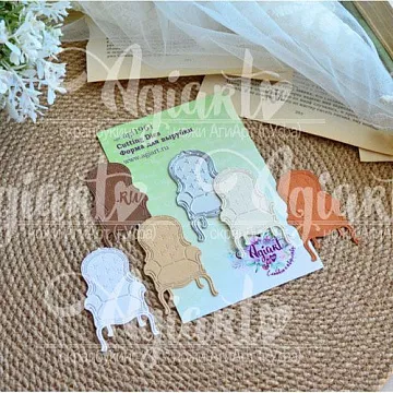 Нож "Антикварное кресло", 6,5х3,9 см (AgiArt)