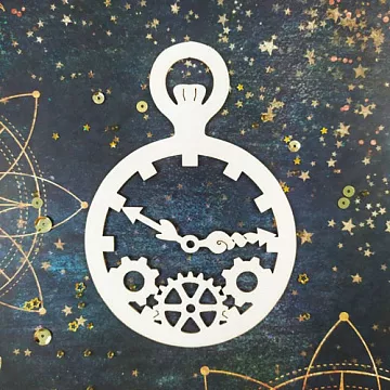 Шейкер "Часы. Большой", 11,8х8,8 см (CraftStory)