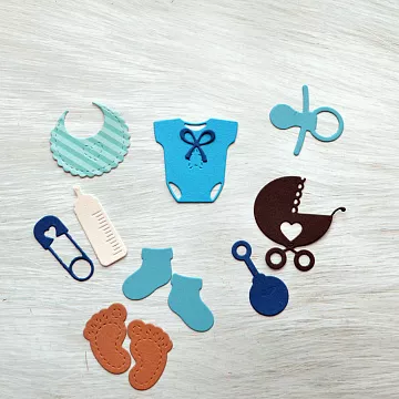 Набор вырубок "Детские штучки. Мальчик"