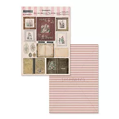 Скрап-карта А4 "Загадай желание. Волшебные книги" (Summer Studio)