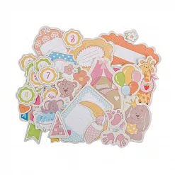 Набор вырубок "Лапочка-дочка"  (Mr.Painter)