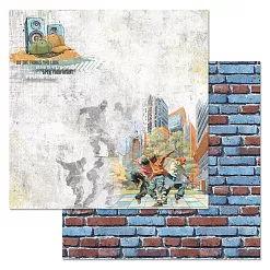Бумага "Ребята с нашего двора. Танцуй сердцем" (ScrapMania)