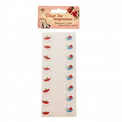 Набор деревянных пуговиц "Кораблики" (АртУзор)