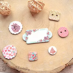 Набор цветного чипборда "Имбирное Рождество" (ScrapMania) Набор цветного чипборда "Имбирное Рождество" (ScrapMania)