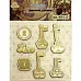 Набор деревянных украшений "Подбери ключик" (Рукоделие)