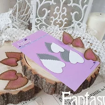 Нож "Декоративный лист 1254", 7,5х5,6 см (Fantasy)