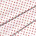 Отрез ткани 79х50 см "Горох красный" (Cotton)