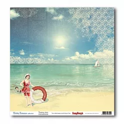 Бумага "Курортный роман. Прикосновение лета" (ScrapBerry's)