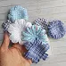 Набор бумажных цветов "Очарование синего" (DoCrafts)
