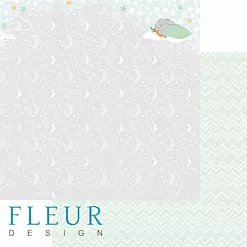 Бумага "В облаках. Звёздная ночь" (Fleur-design)