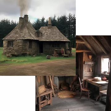 Бумага 30х30 см "Гарри Поттер. Лист 12" (Cristina Petrova)