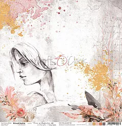 Бумага "Time of reflection 01" (CraftO'clock)