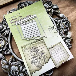 Нож "Архивные листы", 5х6 см (AgiArt)