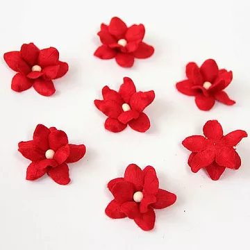 Цветок фиалки "Красный", 1 шт (Craft)