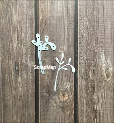 Нож для вырубки "Веточка 23" (Scrapman)