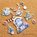Набор тканевых высечек "Сочельник", 23 шт (ScrapMania) Набор тканевых высечек "Сочельник", 23 шт (ScrapMania)