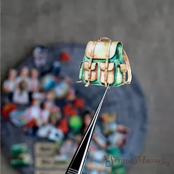 Набор тканевых высечек "Школьная жизнь", 33 шт (ScrapMania)