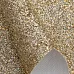 Отрез экокожи А4 "Блестки и пайетки. Золотой"