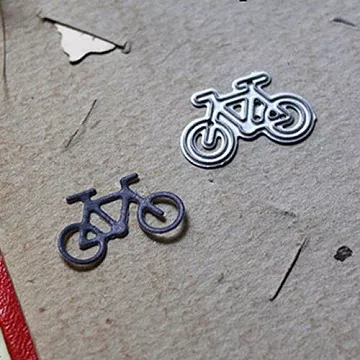 Нож "Иконка. Велосипед", 2,2х1,2 см (Scrapfriend)