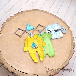 Нож "Детство. Одежда для мальчика", 5,1х6,6 см (ScrapMania) Нож "Детство. Одежда для мальчика", 5,1х6,6 см (ScrapMania)