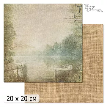 20х20 Бумага "Родная. Дизайн 4" (ScrapMania)