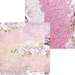 Бумага 30х30 см "Счастье. Лист 1" (Scrapodelie) Бумага 30х30 см "Счастье. Лист 1" (Scrapodelie)