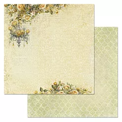 Бумага "Затерянная среди роз. Канделябр" (ScrapMania)