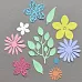 Набор вырубок из бумаги "Веселая клумба" (ScrapMania)