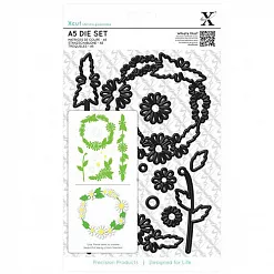 Набор ножей для вырубки "Рамка из маргариток" (DoCrafts) Набор ножей для вырубки "Рамка из маргариток" (DoCrafts)