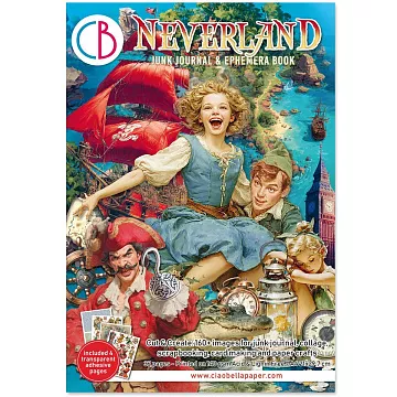 Набор бумаги А4 "Neverland. Для вырезания", 32 листа (Ciao bella)