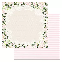 Бумага "Свадебный сюжет. В окружении роз" (ScrapMania)