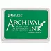 Водостойкая перманентная подушечка Archival Ink Emerald Green Изумруд